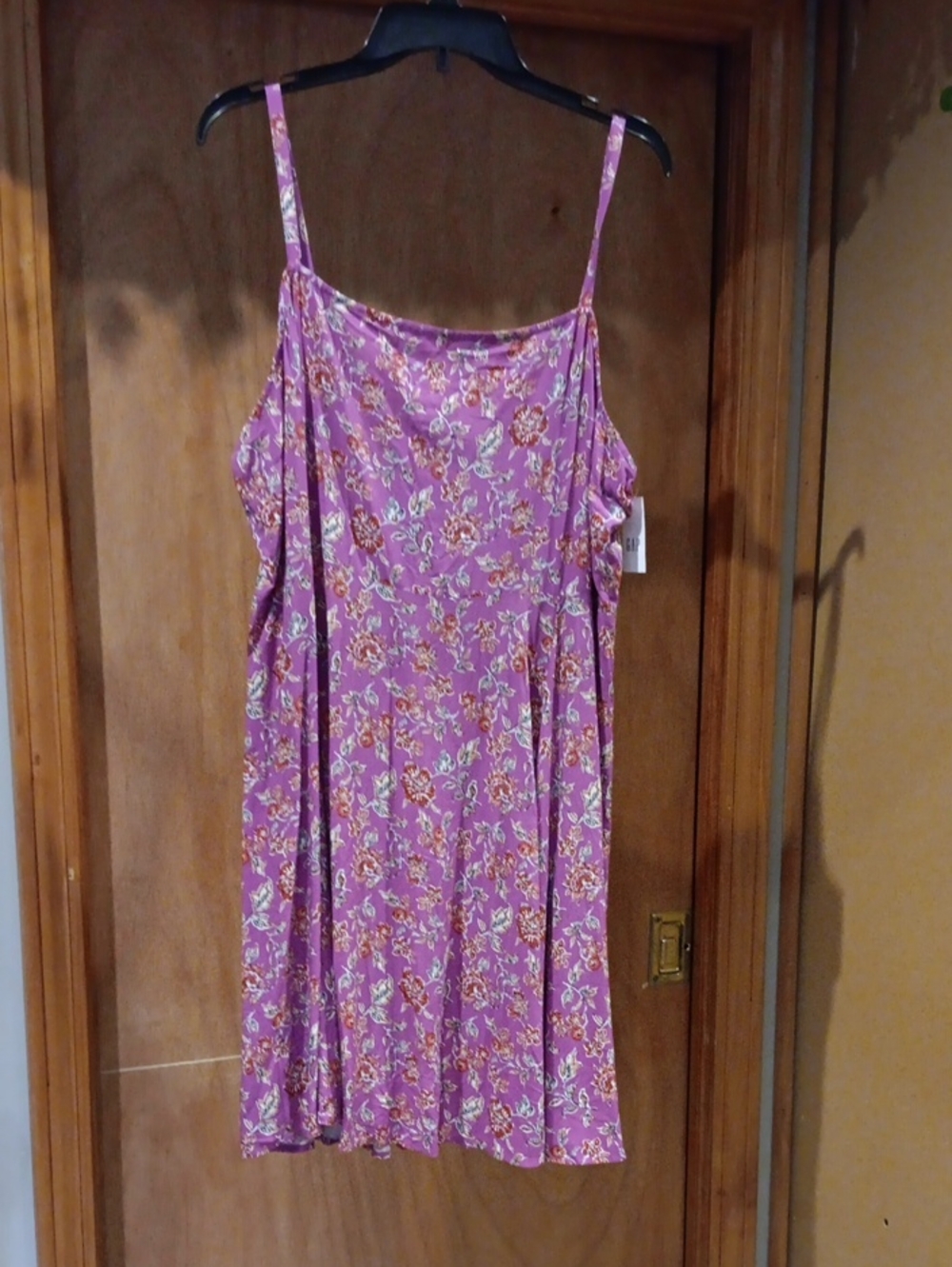 Floral Sun Dress - Purple